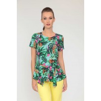 Блуза Кенсол с къс ръкав 138